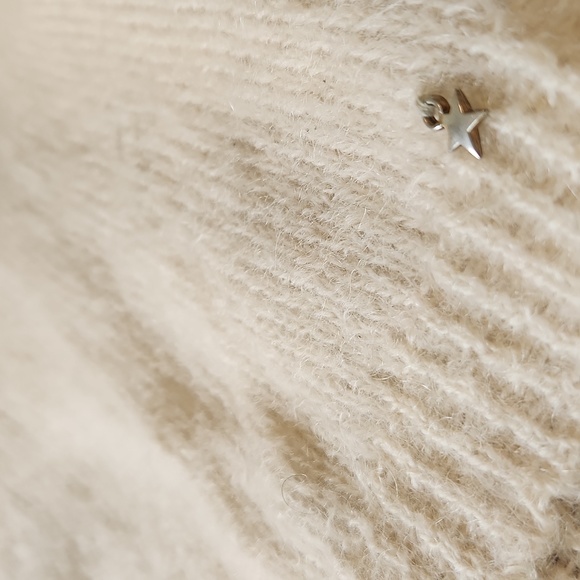 Beige mohair sweater des petit hauts - Picture 4 of 11